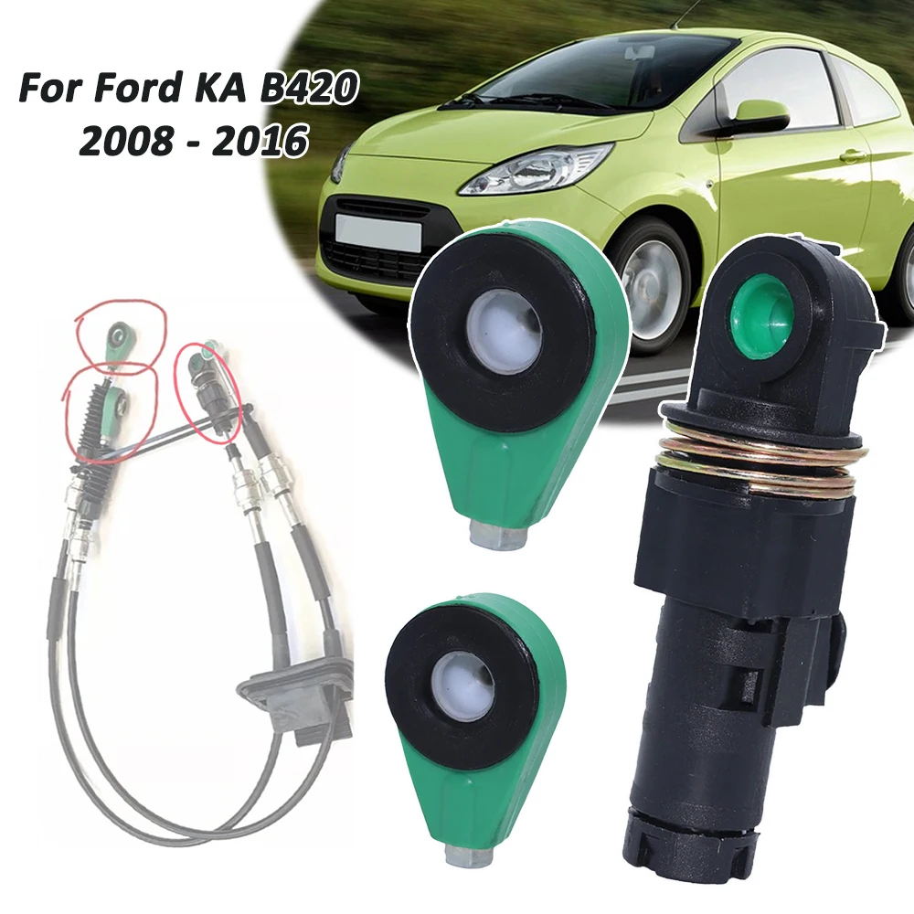 

For Ford KA B420 2008 2009 2011 2013 2015 2016 Car Manual Gearbox Shift Cable Linkage Bushing Shifter Lever Selector Connect End