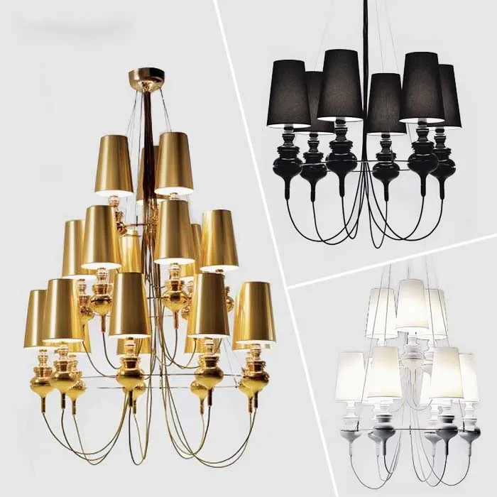 Nordic Post Modern Neo Classical Guards Hats Chandeliers Spanish Villa Inn Living Room Restaurant Hotel Atmosphere Chandeliers