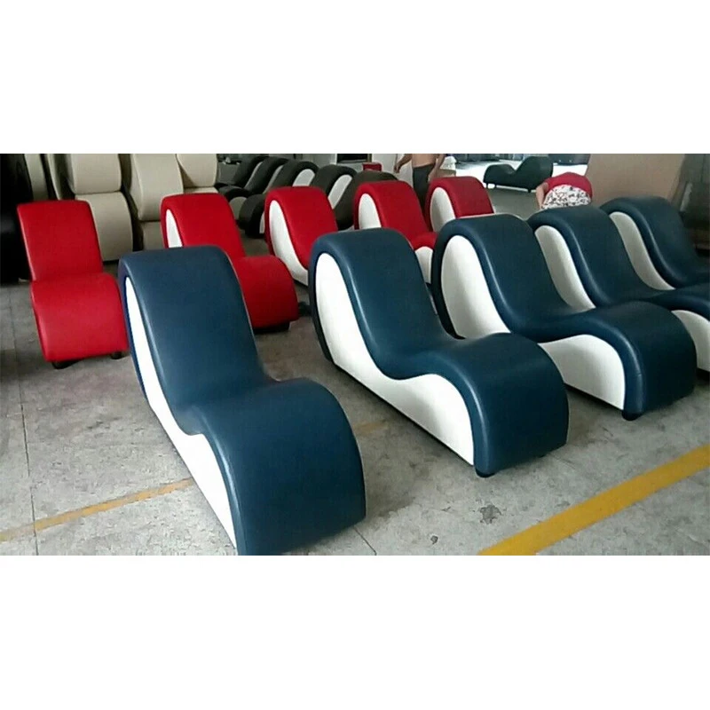 Clubhouse Appealing Sofa Couple Chair S-shaped S Stool Hotel Furniture Prefabricated House for Living Room Home Luxury