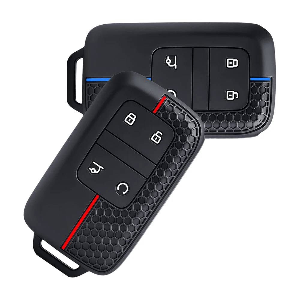 Silicone Key Case Cover for Jetour Zongheng G700 T2 T1 2025 2026 Protective Key Fob Shell Keychain Housing Fob Accessories