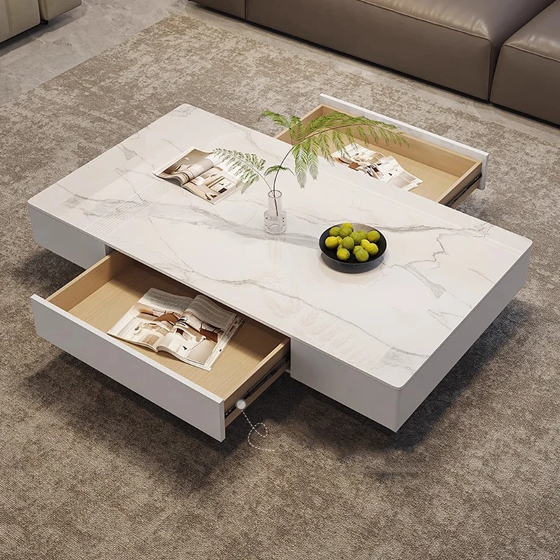 

Decoration Luxury Coffee Table Modern Living Room Storage Designer Organizer Side Table Writing Meubles Chinese Style Furniture