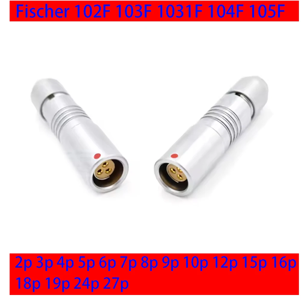 0F S102 1F S103 2 3 4 5 6 7 8 9 10 12 14 16Pin موصل IP68 مقاوم للماء ذكر التوصيل مقبس مجاني 0F ملحقات الأجهزة