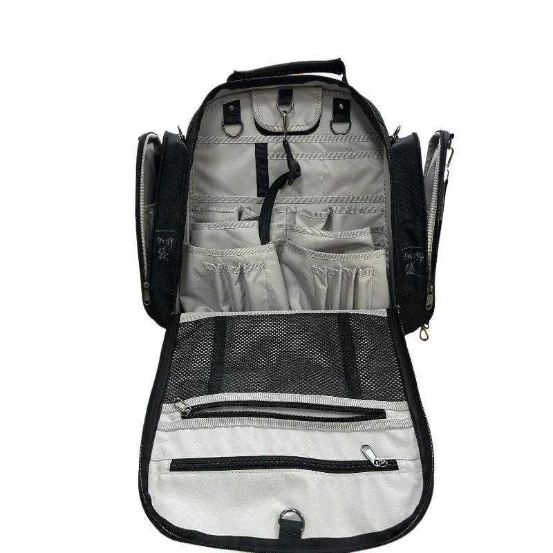 2025 Nuova vendita calda Toolkit Borsa per attrezzi portatile Borsa per attrezzi a tracolla per kit di attrezzi resistente all'usura addensata