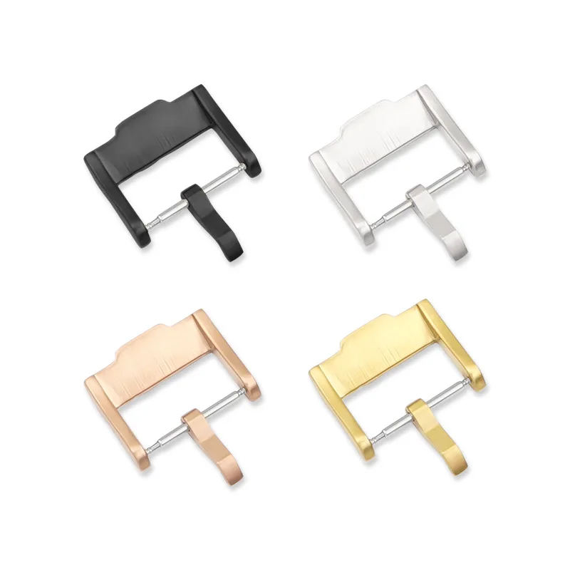 16mm 18mm 20mm 22mm 24mm 316L Stainless Steel Drawing Watch Buckle Replacement for Universal Watch Strap Watch Clasp Accessories - Image 3