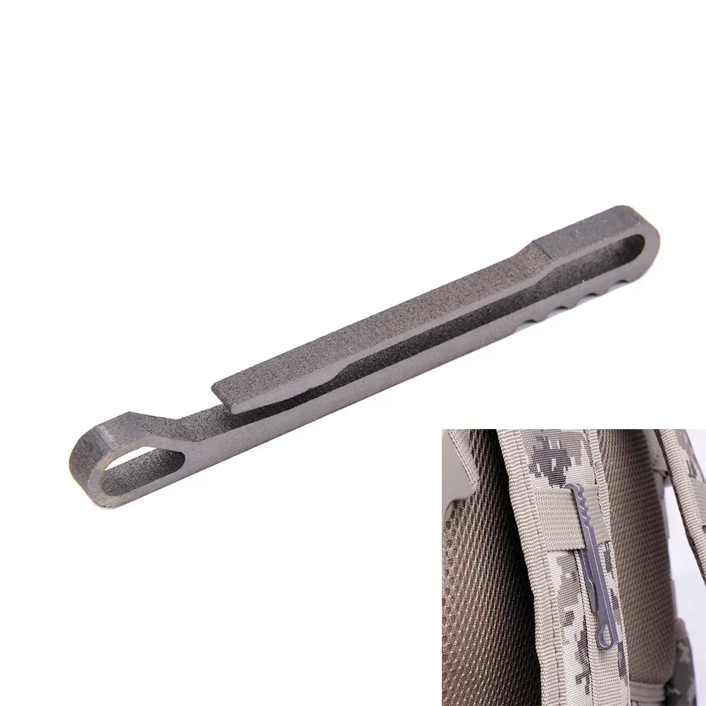 Pocket Clip Titanium Alloy EDC Key Ring Belt Clip Quick Draw Keychain Hanging Buckle Bottle Opener Outdoor Equipment