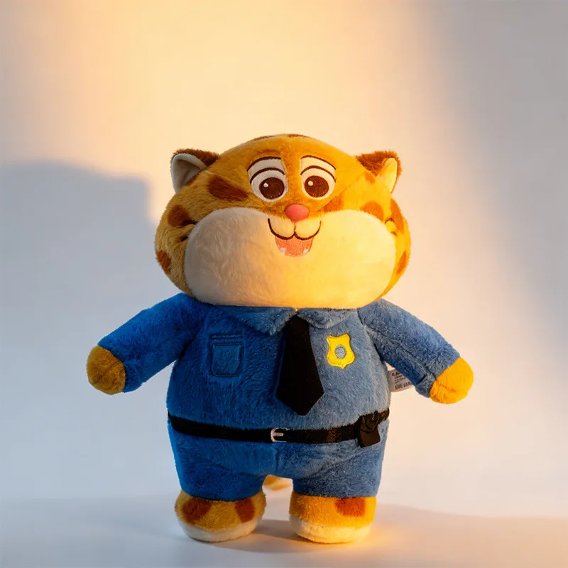 ديزني Zootopia Clawhauser ألعاب من نسيج مخملي لطيف لينة السمين Clawhauser دمية أريكة غرفة ديكور وسادة النوم رفيق هدية عيد الميلاد