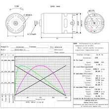 RS550 12V 19500 RPM DC Motor with Two-Speed Gearbox #5