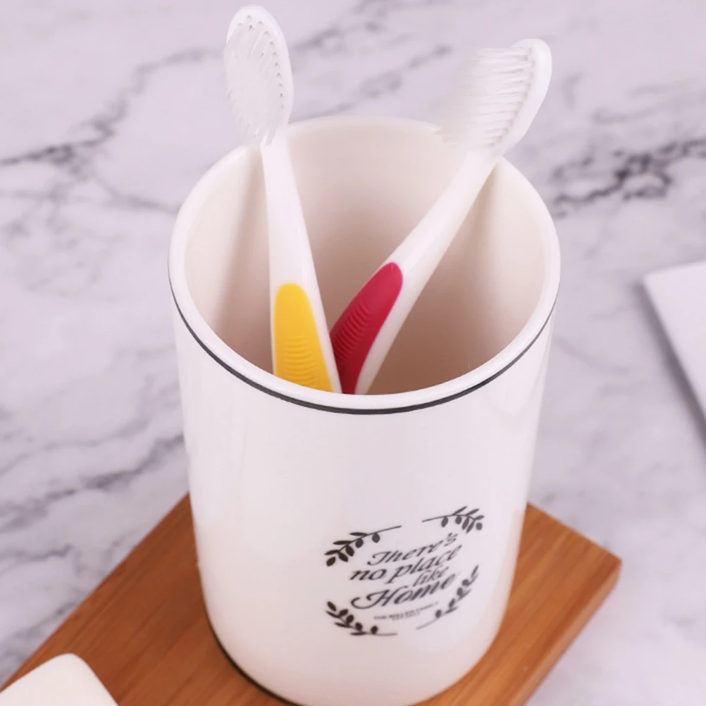 

Kids Toothbrush 1-3 Years Soft Bristle Baby Training Oral Care Tool AntiSlip Handle Childrens Bristle Toothbrushes