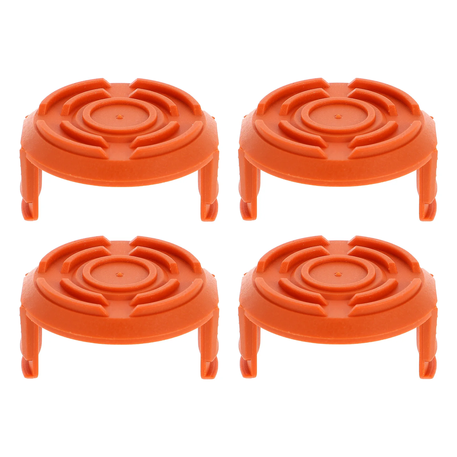 4 pezzi di copertura di ricambio per bobina di ricambio, accessori per trimmer, coperchi di ricambio in ABS durevoli, protezione efficiente della bobina, attrezzi da giardinaggio