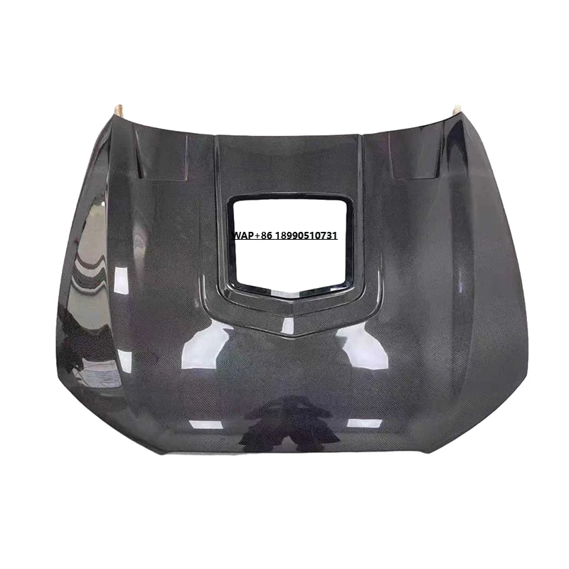

IMP Style Carbon Fiber Fibre Clear Front Hood Engine Bonnet Body Kit Fits for RS6 2012-2018