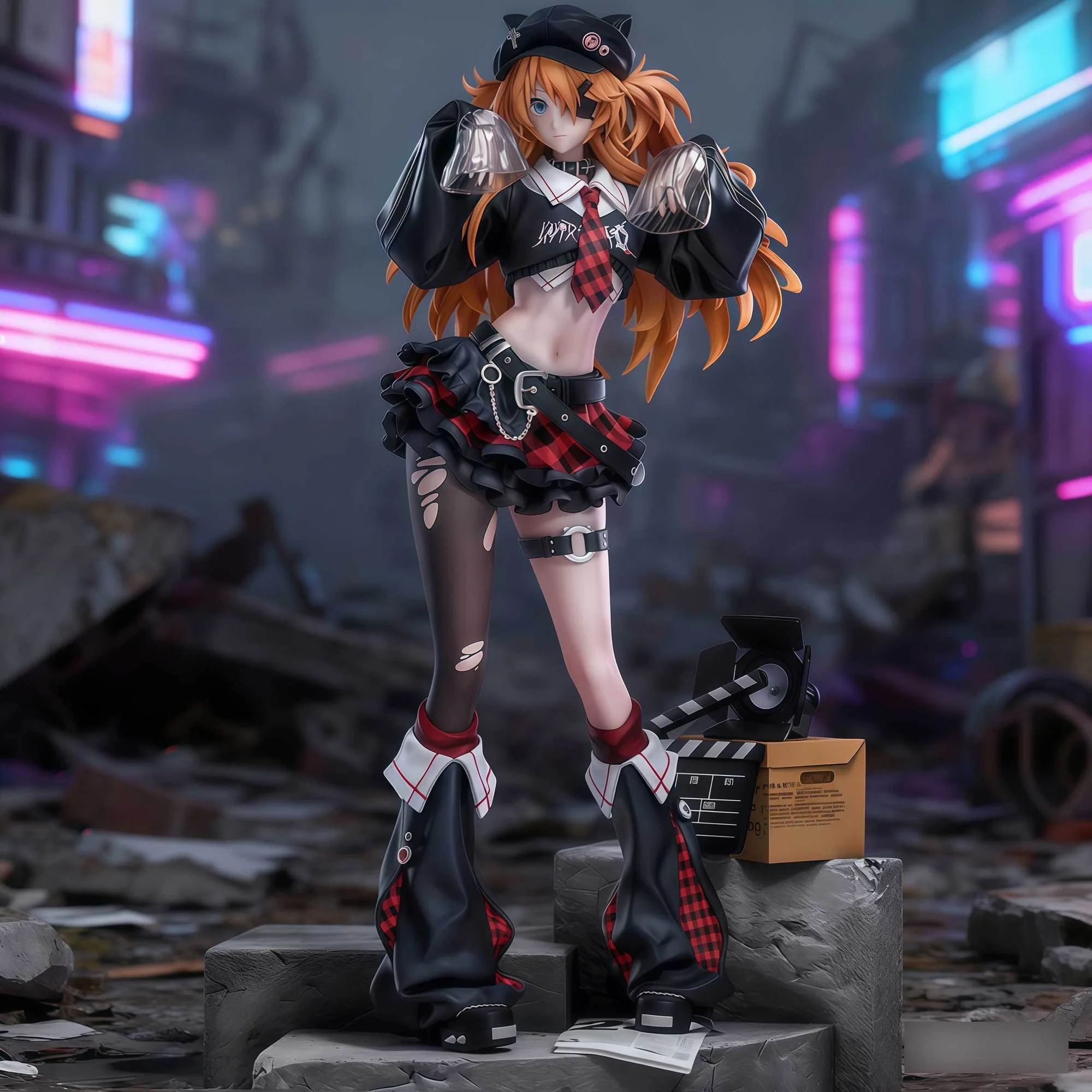 

Asuka Langley Soryu Figure Shikinami Asuka Rangurē Figures Figurine Desk Decoration Doll Collection Statue Model Kids Toys Gifts