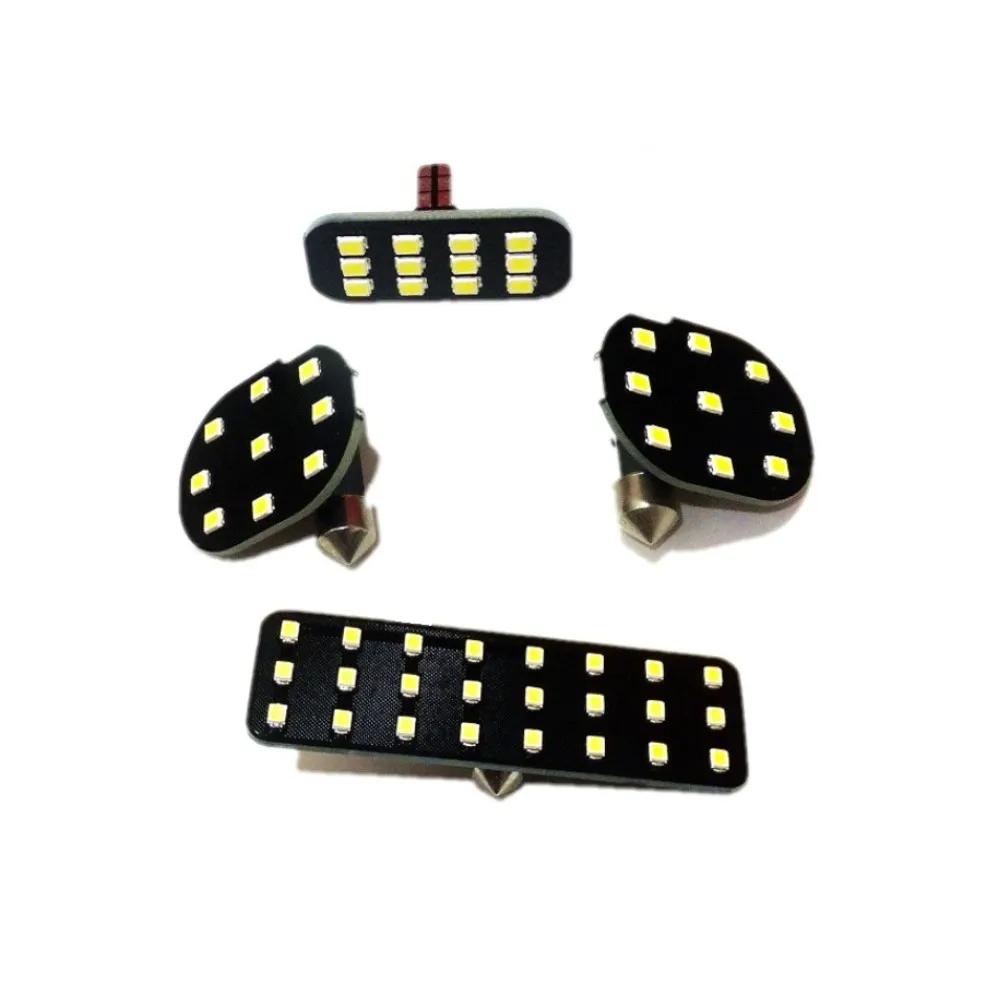 

July King 4 шт. 6000K светодиодные внутренние лампы для чтения, совместимые с Mazda 3 Sport Sedan, автомобильный внутренний купольный светильник для карт