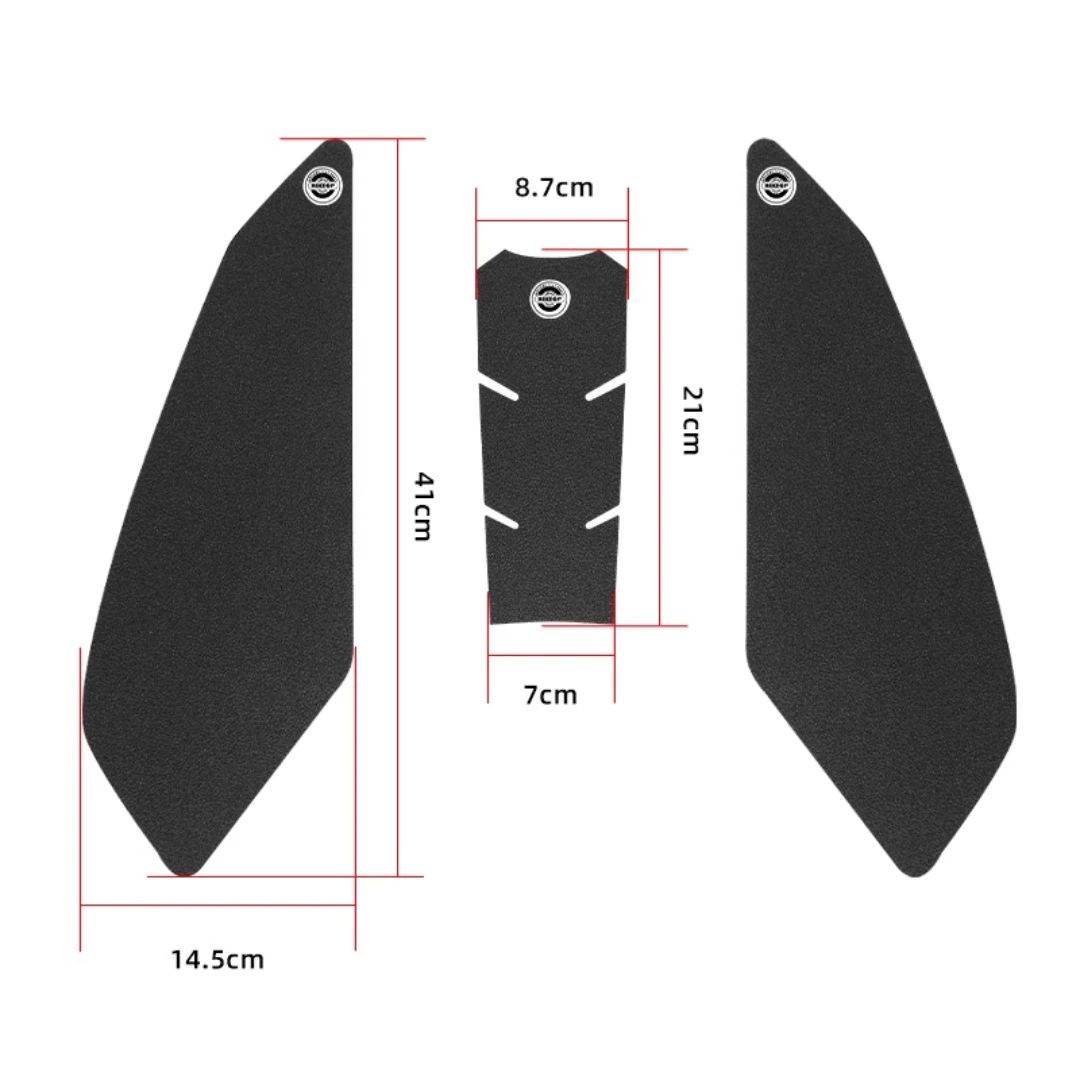 for BMW R1200RS 2014-2020 motorcycle fuel tank stickers, body stickers, non-slip and wear-resistant fishbone stickers