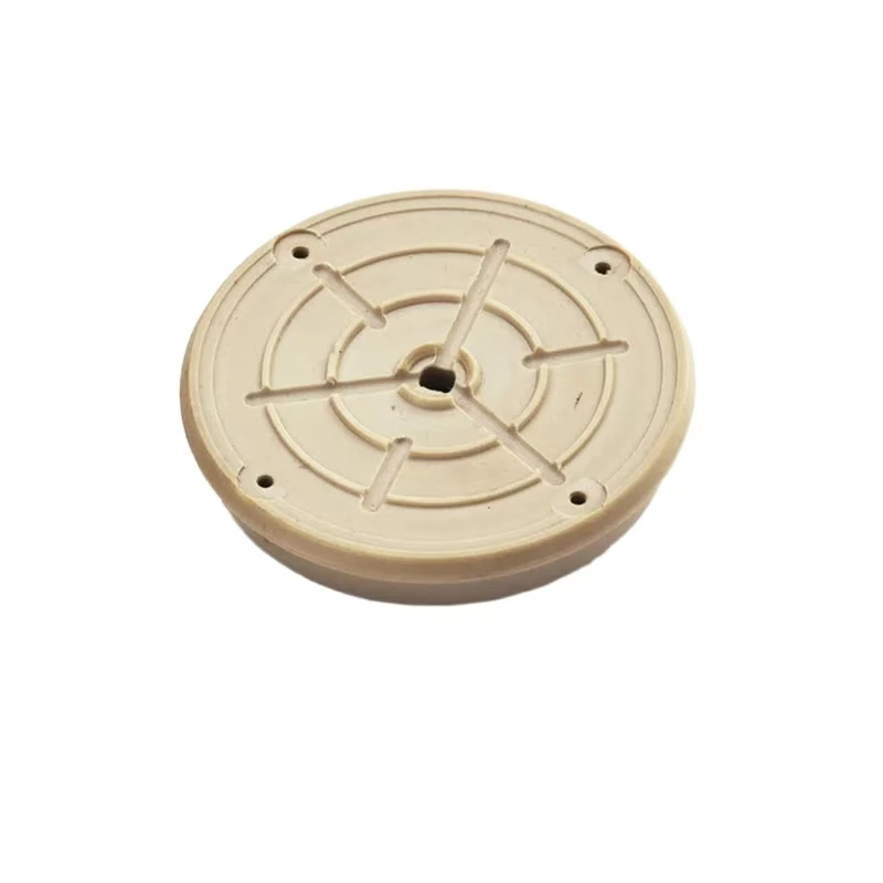 

CNC machined ABS plastic custom disc industrial equipment bottom components
