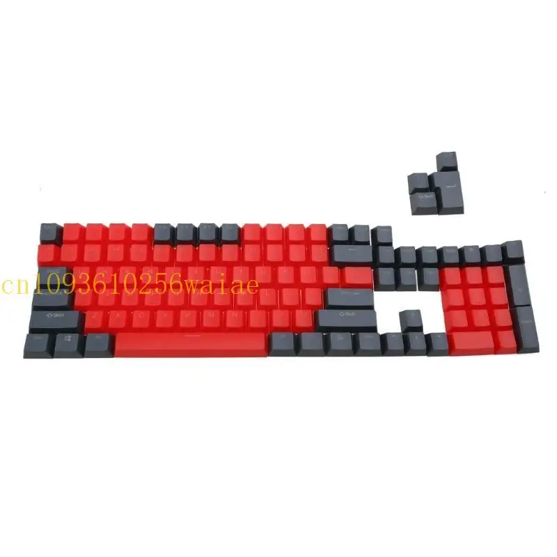 652F 2 في 1 Keycap Set 104pcs مجموعة مفاتيح ABS مزدوجة اللوحة المزدوجة.