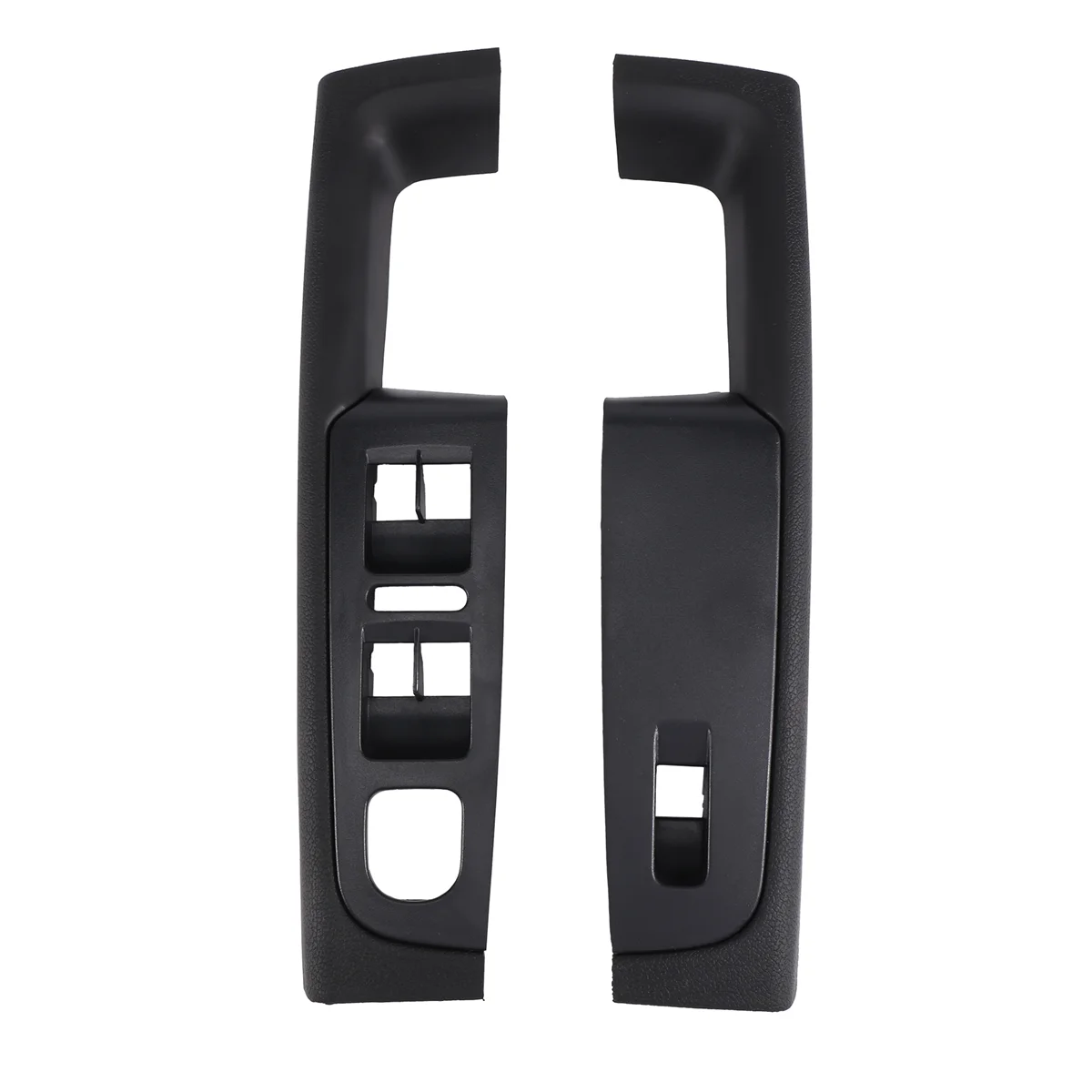 For Skoda Superb Door Handle Front Left and Right Door Armrest Box Inner Handle Frame, the Lifter Switch Box Black