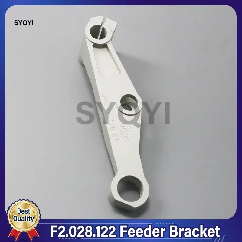 คุณภาพสูง F2.028.122 Feeder Bracket สําหรับชิ้นส่วนเครื่องจักรการพิมพ์ไฮเดลเบิร์ก