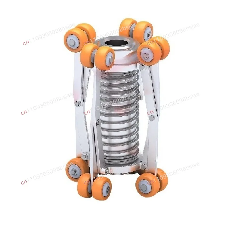 Pipe endoscope camera probe pulley guide bracket sewer drain inside centerer retractable
