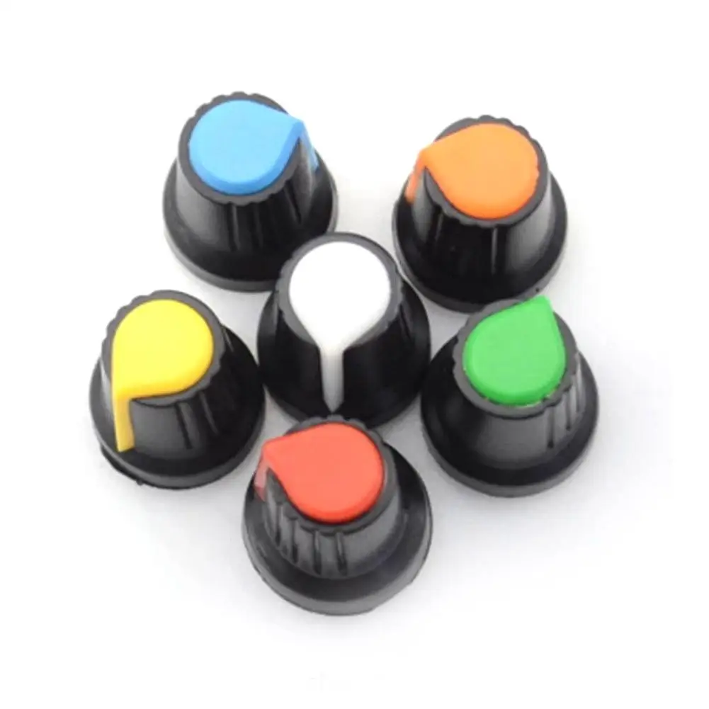 1Pc Potentiometer Knop 24X15Mm Encoder Switch Cap Switch Knoppen Kit Elektrische Gitaar Basvolume Toon Control Knop Roterende Handgreep
