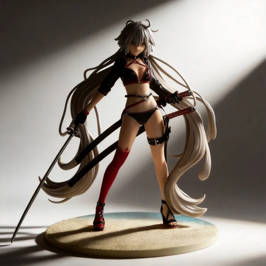 Jeanne d'Arc Alter Figure Fate Series Standing Pose Swimsuit Berserker 1/7 Scale Sword Model 24cm