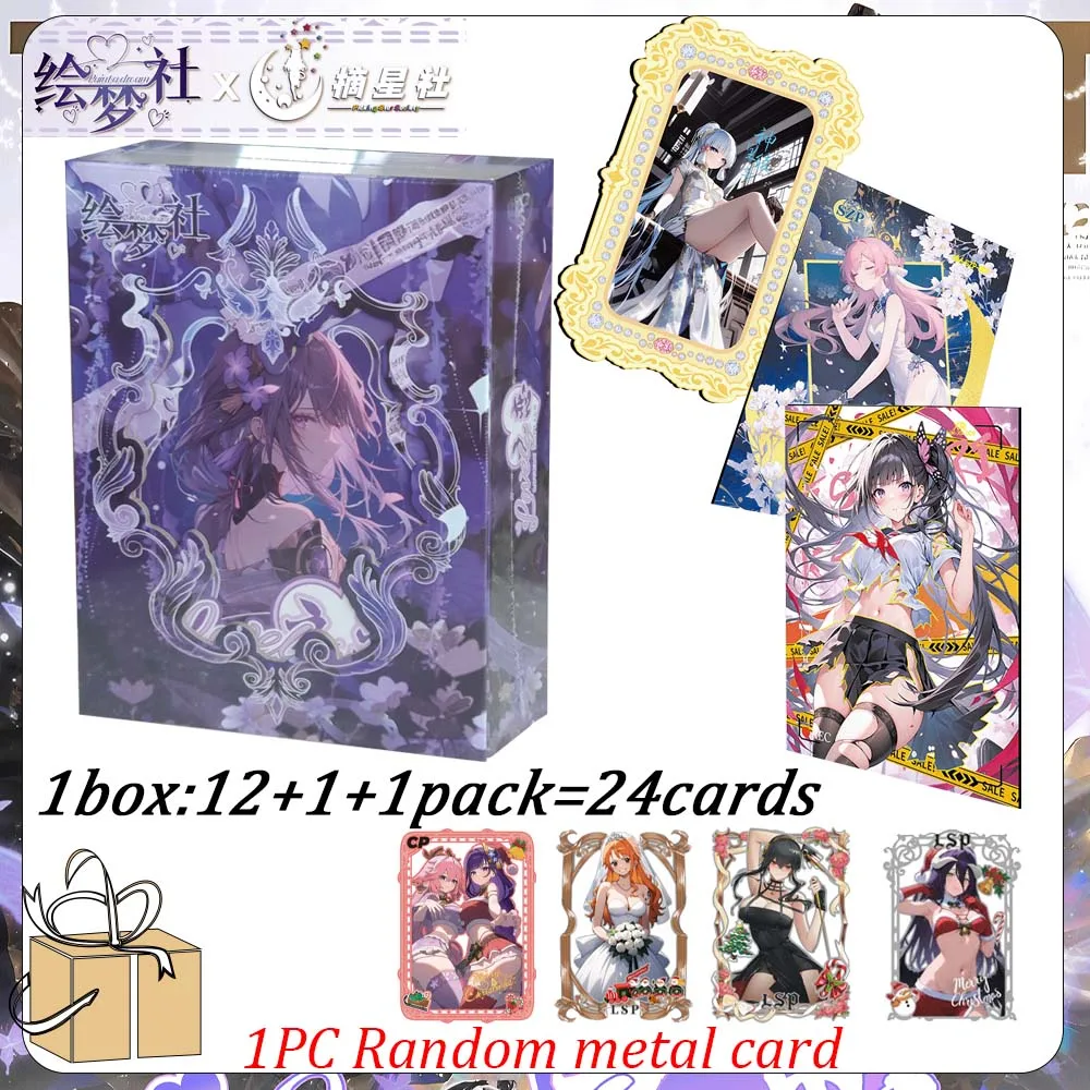 

Newest Painta&PickingStarSociety Lovely ZhiLian Collection Fragrance Card Waifu Cards ACG Girls Booster Box Hobbies Gifts
