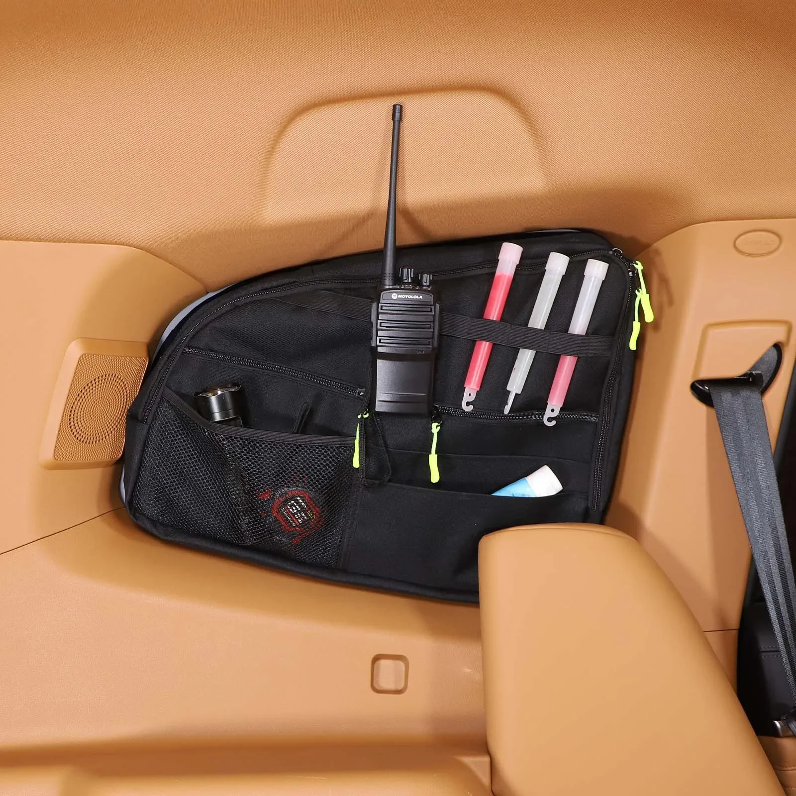

For 2022-2025 Great Wall Tank 500 trunk side window storage bag car trunk storage bag tool storage bag car interior accessories