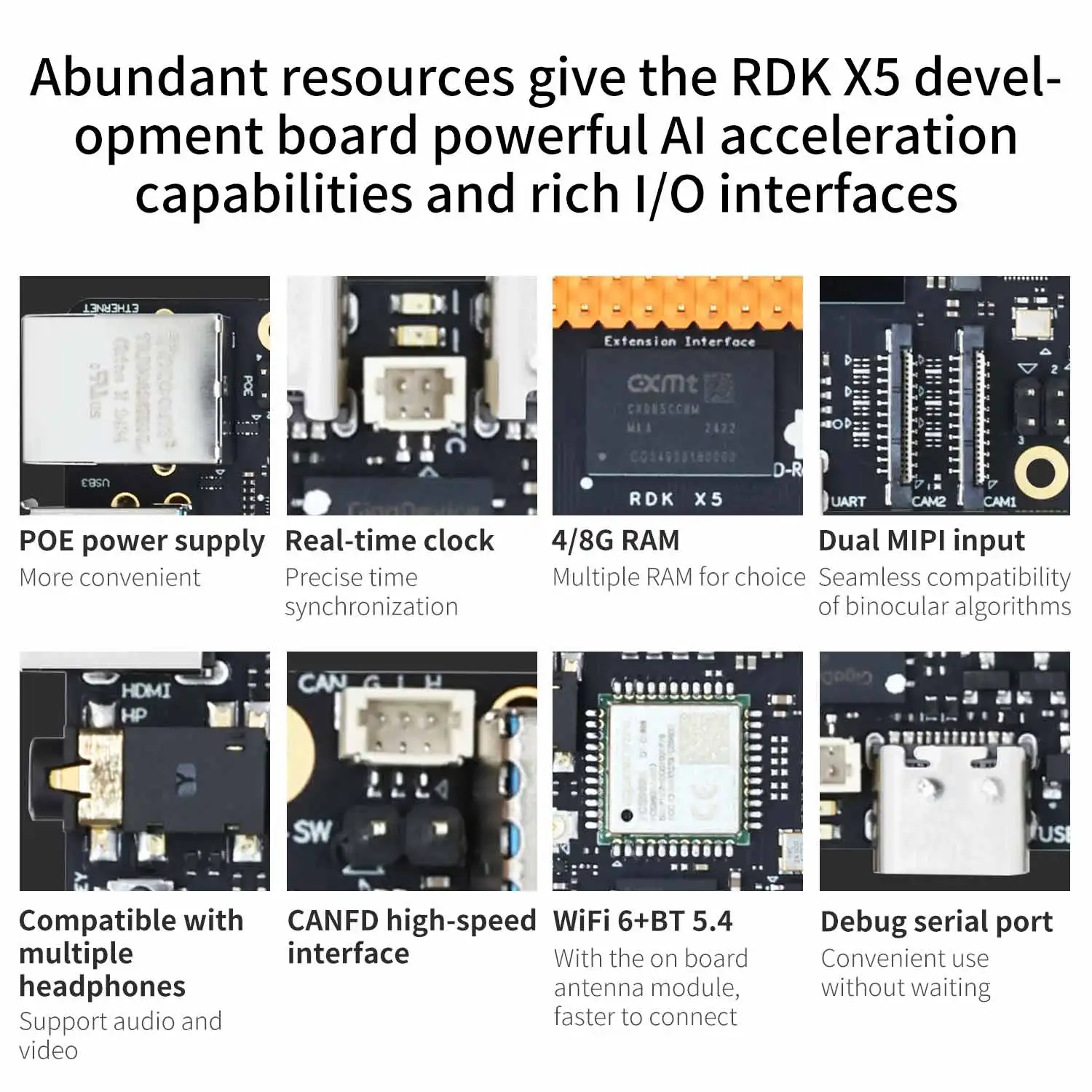 D-Robotics RDK X5 AI Robot Development Board | ROS Robot Kit D-Robotics RDK X5 AI Robot Development Board | ROS Robot Kit