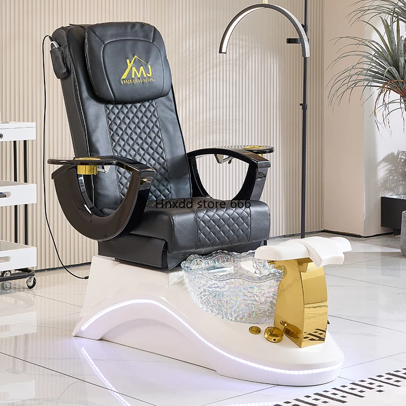 Modern electric reclining Salon Foot Care Manicure Chair throne Pedicure Chair