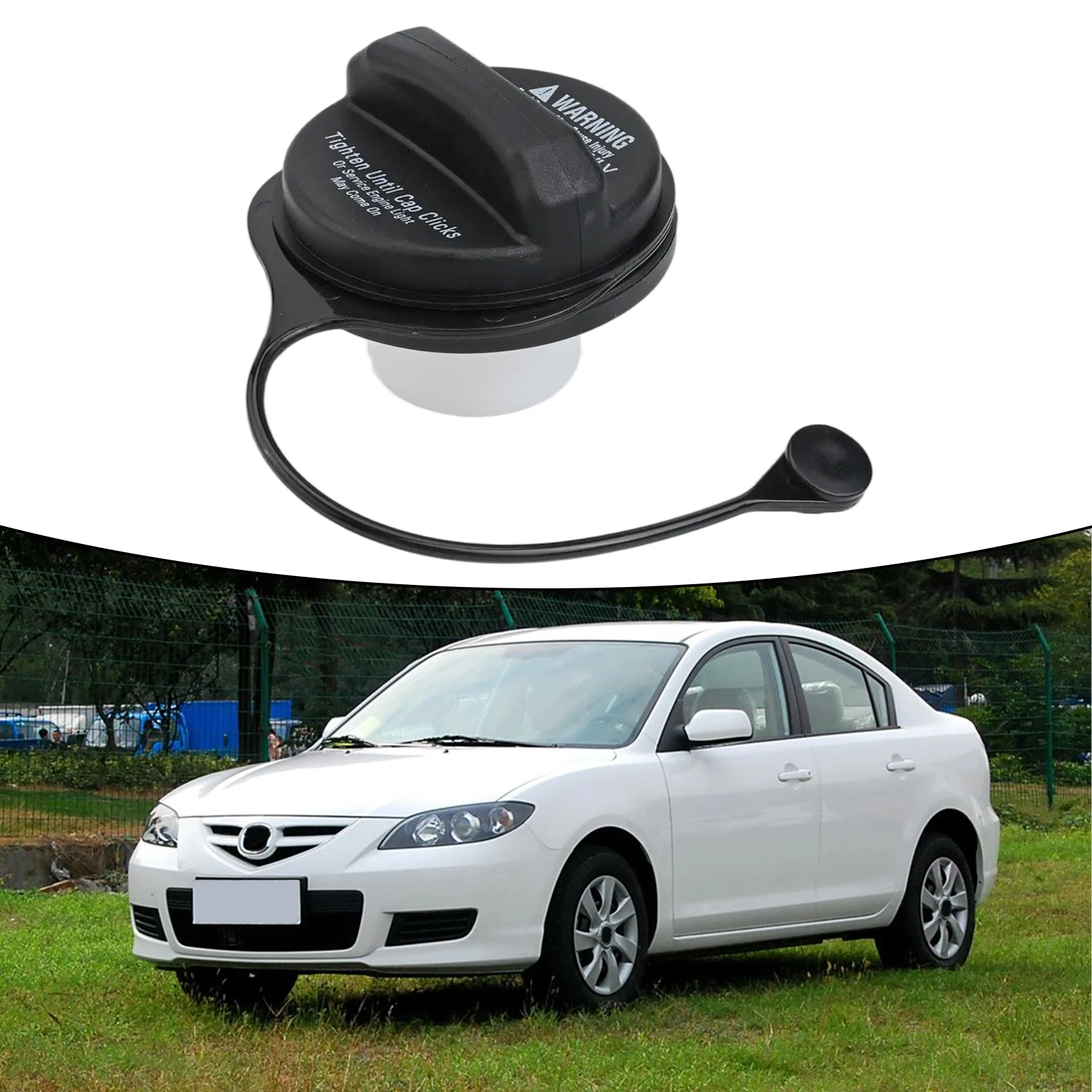 

Fuel Tank Accessory Fuel Tank Filler Cap Plastic Material Cap Practical Fuel Cap Easy Installation Cap Accessory Car Maintenance