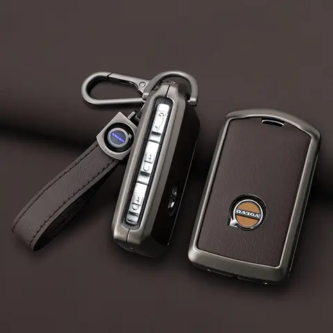 Zine 합금 자동차 키 케이스 쉘 커버 볼보 XC60 XC40 XC90 S90 V60 S60 V90 T5 T6 T8 Polestar 1 Polestar 2 보호 액세서리