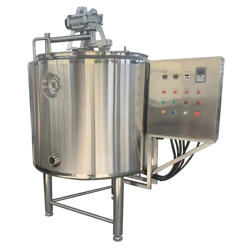 500L 1000L 2000L Cheese Production Line Mozzarella Cheese Making Machine Cheese Vat view 5