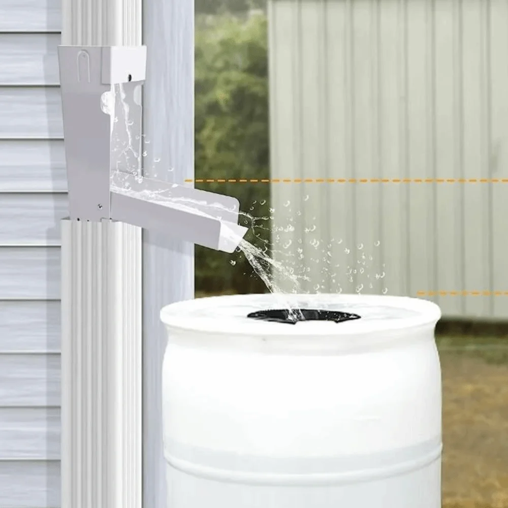 

Metal Rainwater Collection Diverter Diverter Catching Rain Barrel Diverter Water Conservation Sustainable Solution