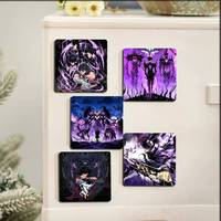 Anime Solo Leveling Personalized Creative Classic Painting Magnets Fridge Photo Message Decorative