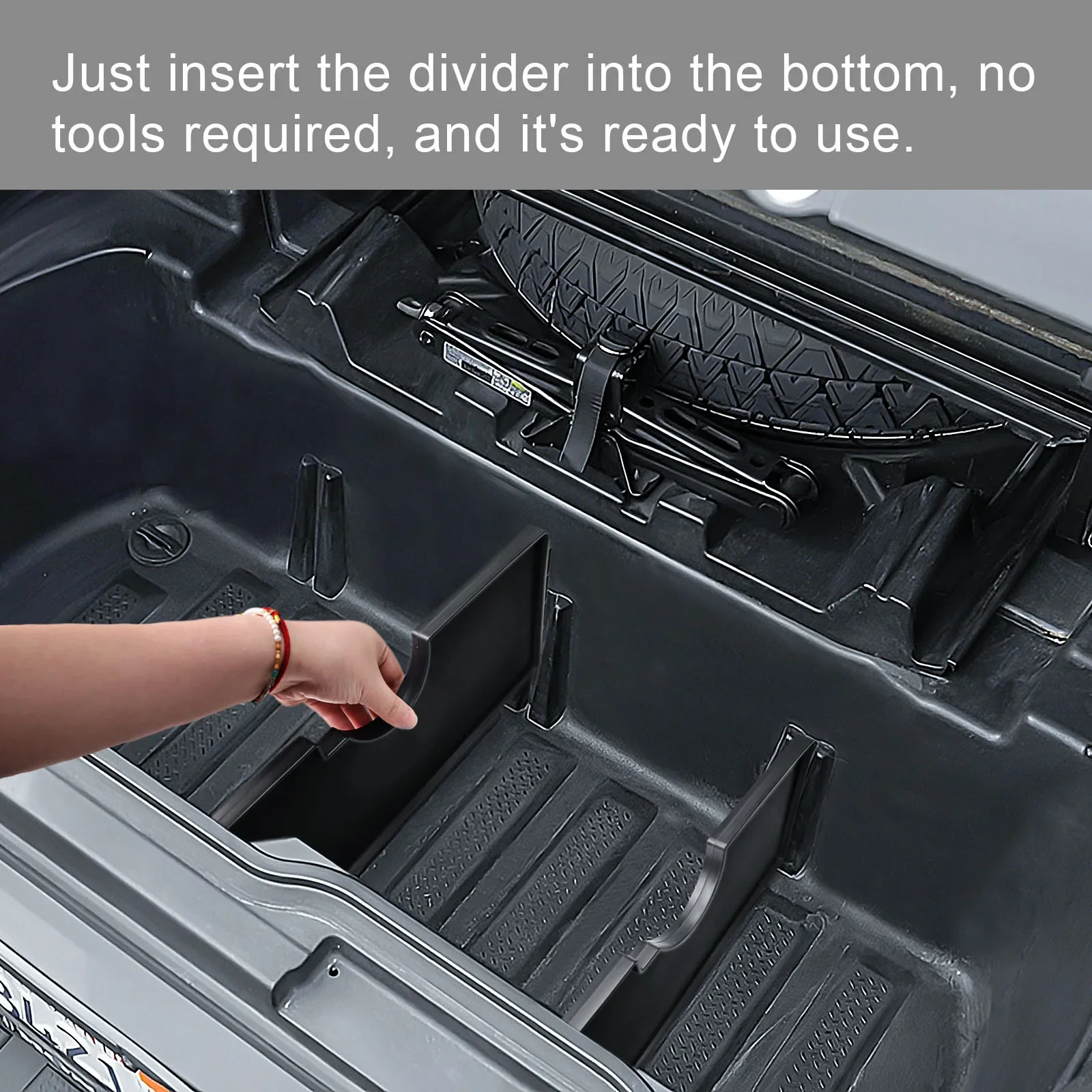 

Разделители для хранения задней двери, разделители для багажника, кровати для Honda Ridgeline 2017-2025, задний ящик для хранения грузовиков, разделители, лоток, аксессуары