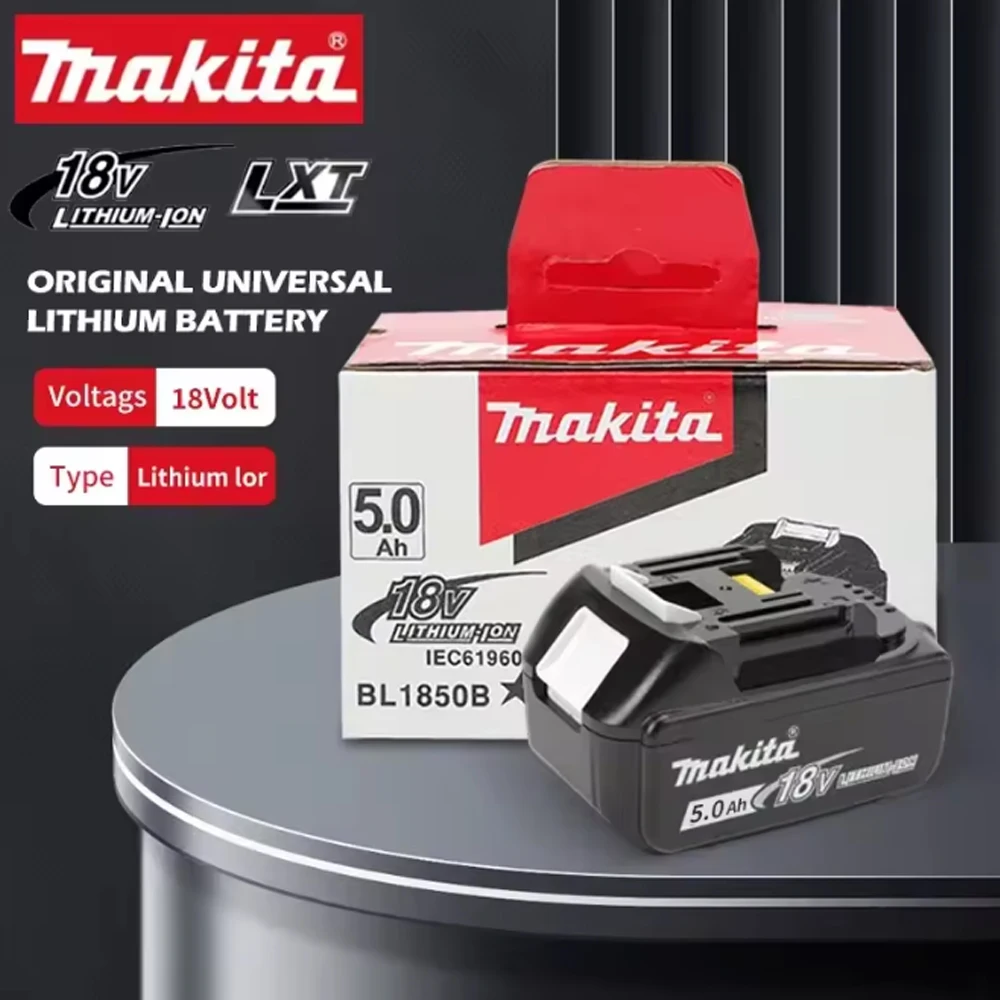 

【Entrega rápida】Batería de herramienta eléctrica Makita-100% Original 6.0Ah 18V BL1830 BL1850 BL1840