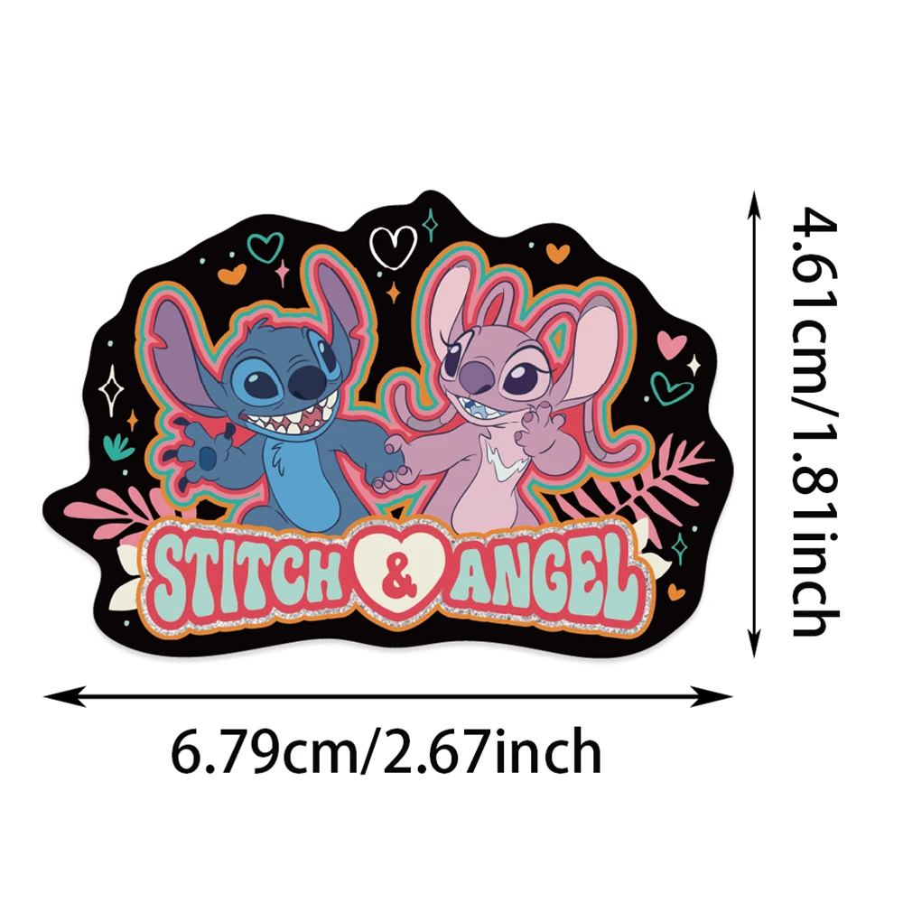 10/30/50pcs Cute Disney Stitch Cartoon Stickers Decals for Kids Toy Phone Case Skateboard Scrapbook Cool Graffiti Sticker Decor