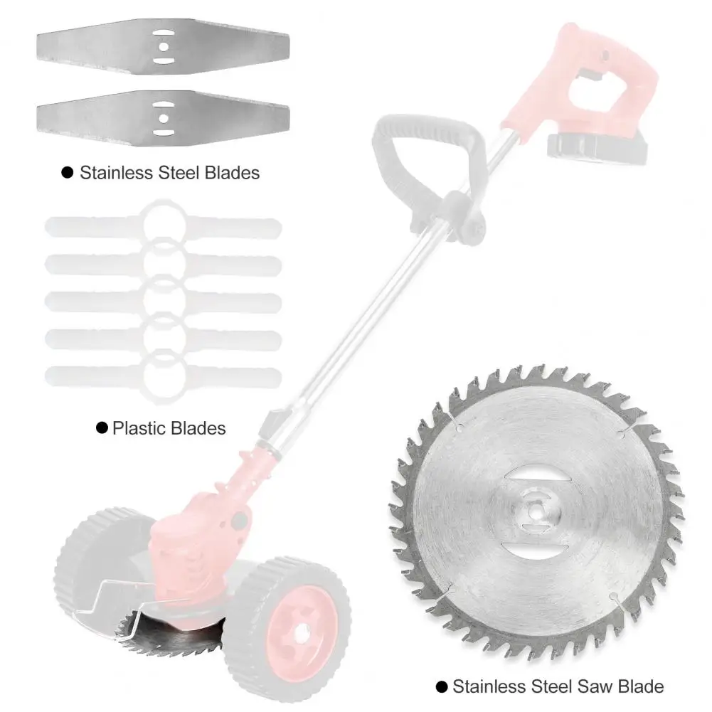 8 pçs 150mm lâmina de aparador de grama cabeça de roçadora lâminas de serra para lâminas de comedor de ervas daninhas afiadas cortador de grama peças acessórios