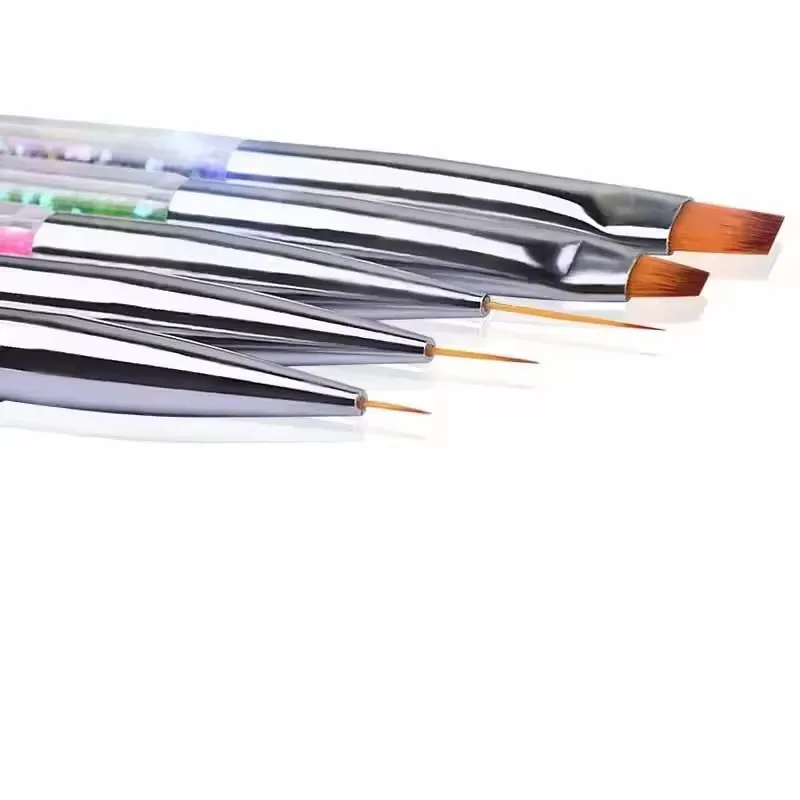 5Pcs Nails Art Dotting Pen Nails Brushes For Nails Art Accessories Tools Kits Nail Supplies For Professionals Manicure Set image 6