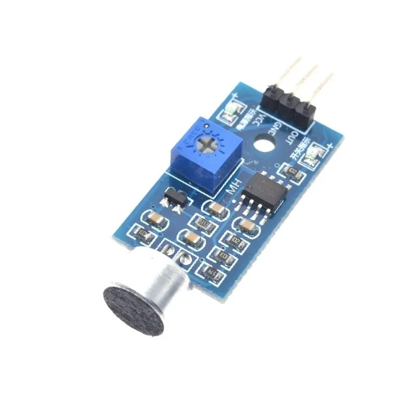 Sound sensor module/sound detection module, whistle module, voice switch output high and low level DIY