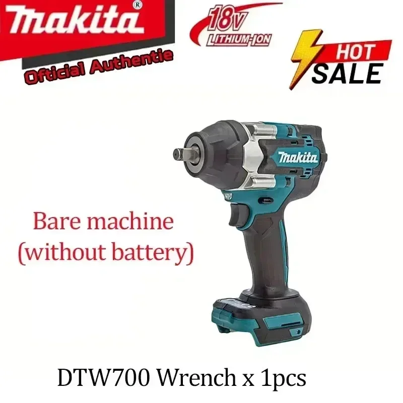 Makita DTW700 Brushless Multi Functional Electric Wrench Rechargeable Lithium Battery Auto Repair High Torque Impact Wrench