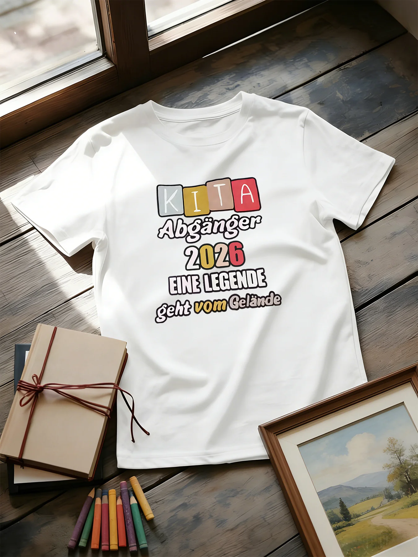Kita Abganger 2026 Kids Tee Boys Girls Kindergarten Graduation Graphic Short T Shirt Children Legend Print Gift For Little Kid