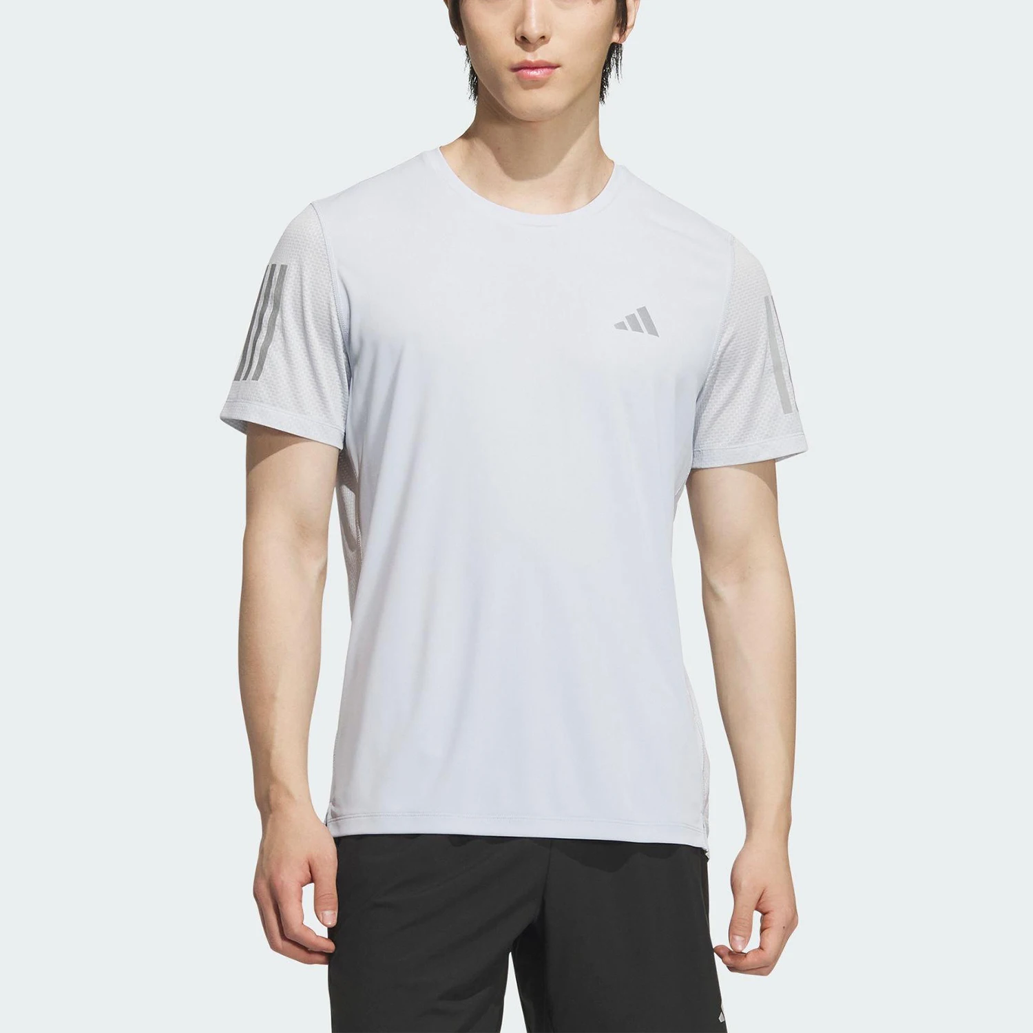 

Adidas genuine genuine 2025 Men's Breathable Loose Training Sports Short Sleeve JY6984