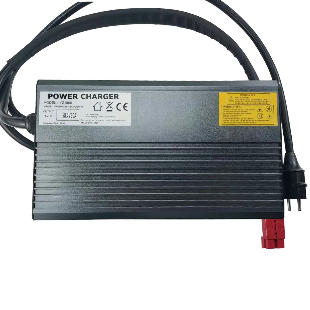 2920W 8S 29.2V 100A LiFePO4 Fast Charger 42V 54.6V 58.4V 58.8V 71.4V 84V LFP Li-ion Lead Acid RV Energy Storage Battery Charger view 2