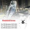 新しいオートバイ 2 色ツーリングフロントガラススクリーンカバーフィット 390 アドベンチャー 2024 790 890 アドベンチャー 2019-2022 1