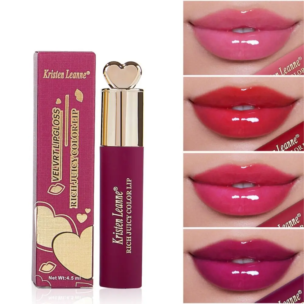 Rouge à lèvres effet miroir, gloss à l'eau, hydratant, tenue longue durée, maquillage