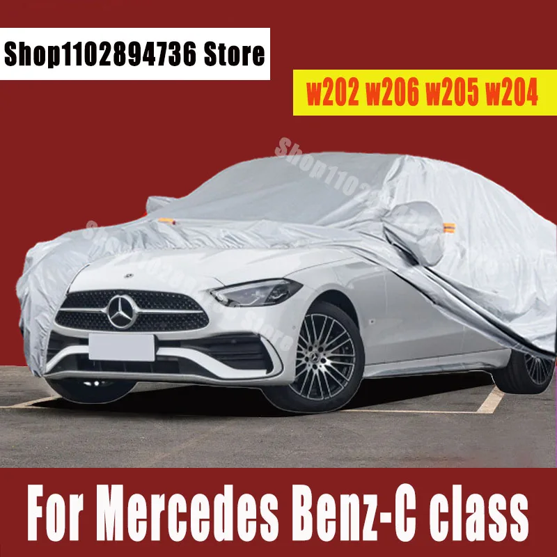 

For Mercedes Benz-C class w202 w206 w205 w204 Car Covers Dust Rain Snow Protective Auto Protective cover