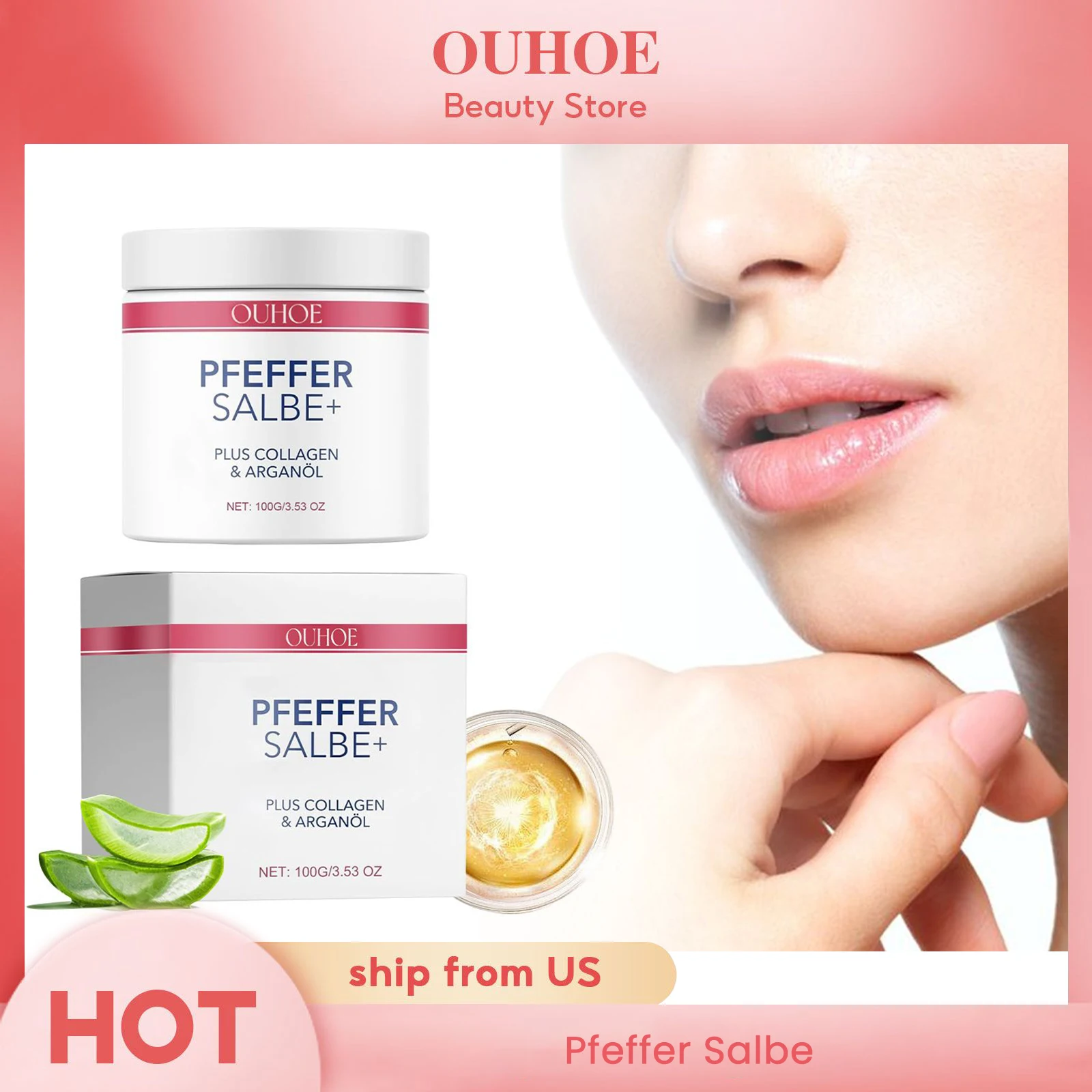 Body & Face Moisturizing Ointment Hydrating Anti-Wrinkle Moist Tender Smooth Rejuvenating Skin Care Refreshing Applicator Cream