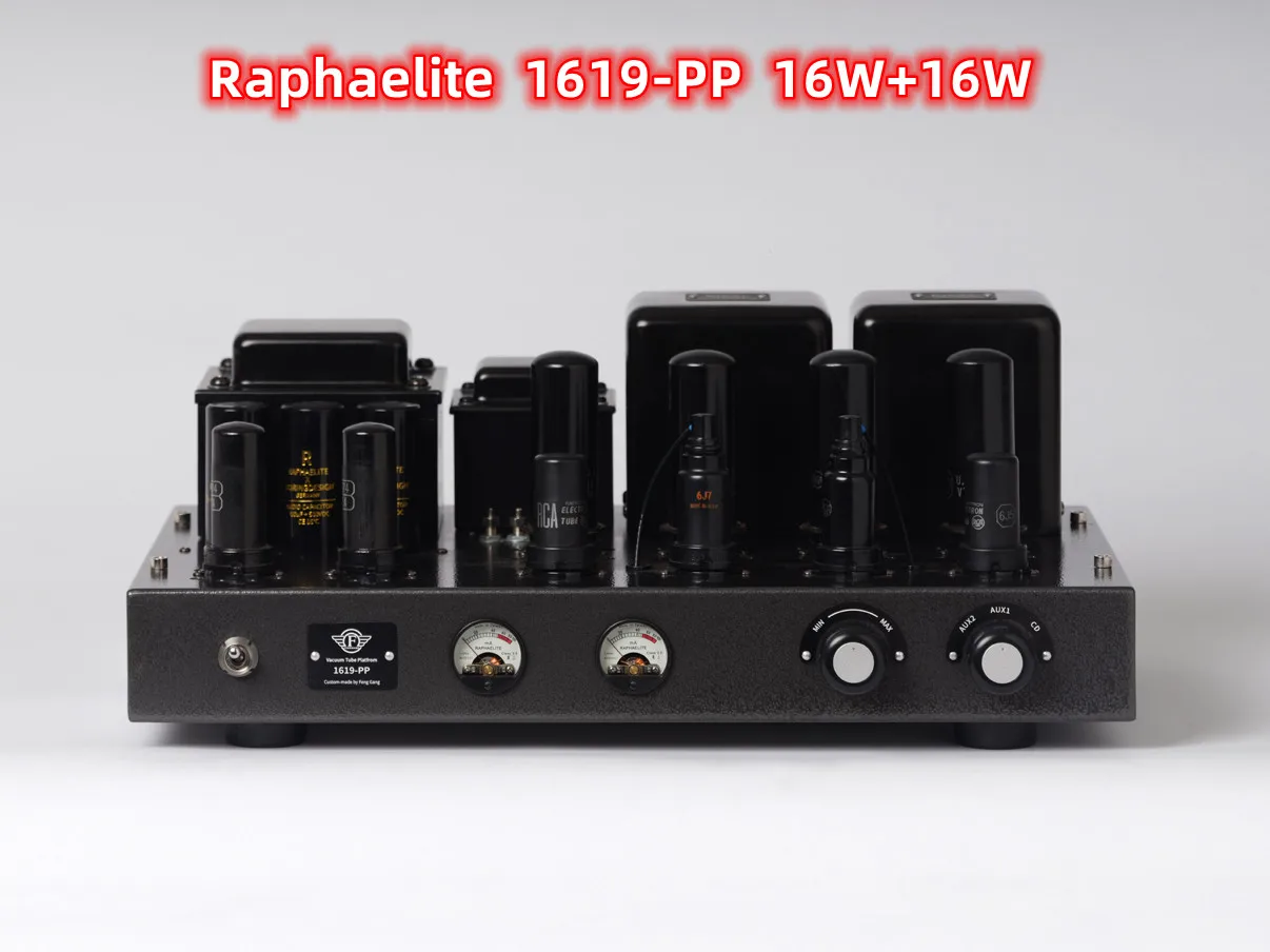 Raphaelite custom model 1619PP push pull gallbladder HIFI amplifier suitable for matching with LS3/5A speaker 16W+16W