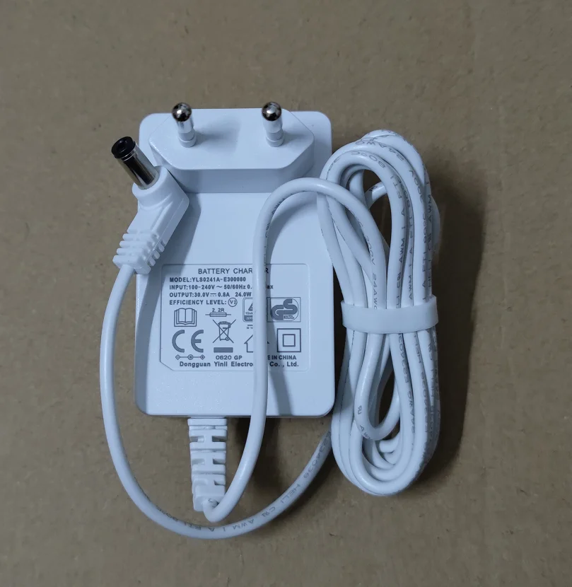 Original FOR Dreame Charger Dreame V11 V12 V9 V10 Replace Spare Part Adapter With European Plug Vacuum Cleaner Accessories