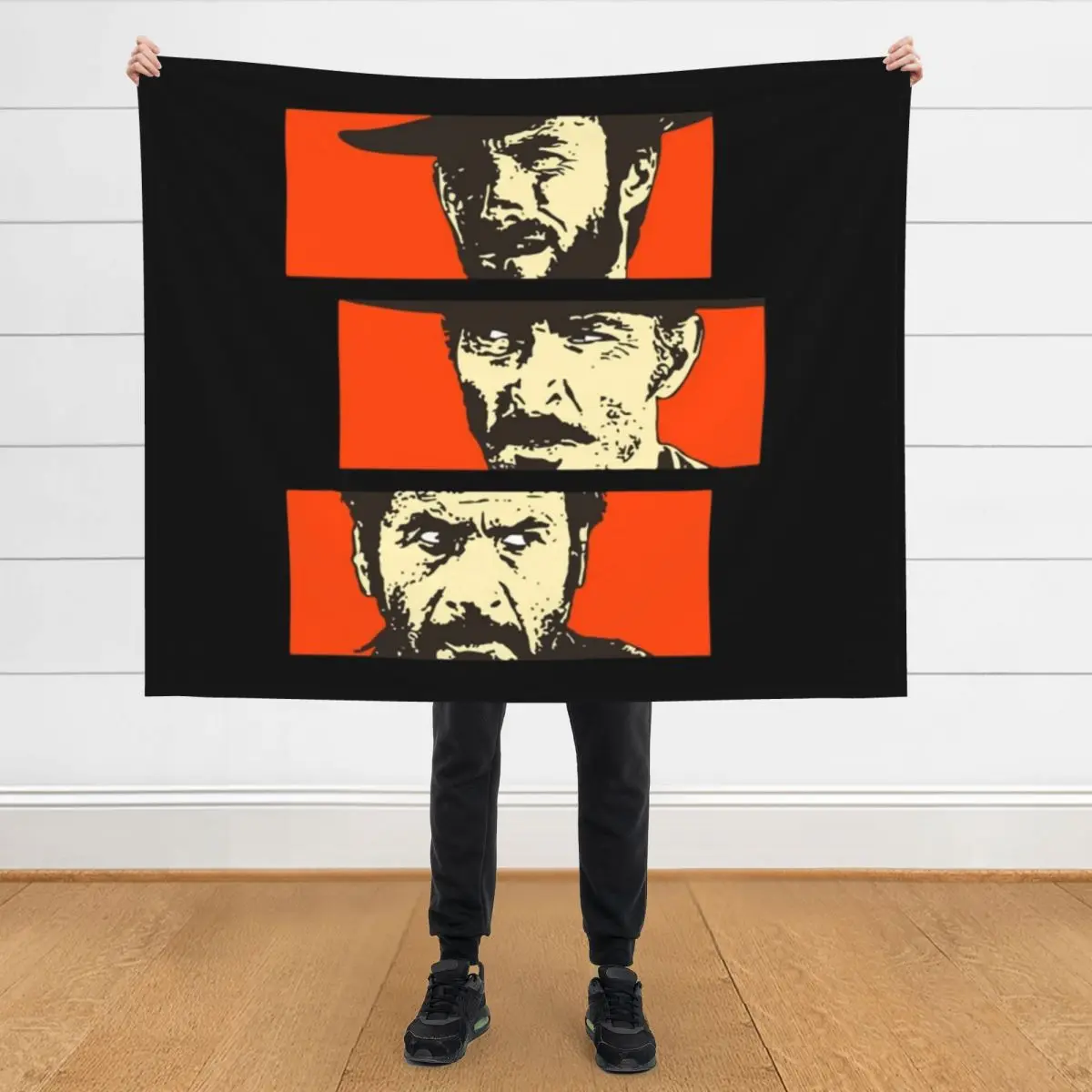 

The Good The Bad And The Ugly Throw Blanket Single Extra Large Throw Soft Plush Plaid Beach Blankets
